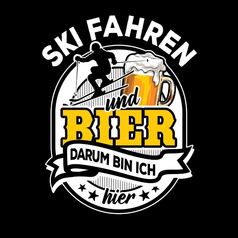 Ski fahren & Bier - darum bin ich hier