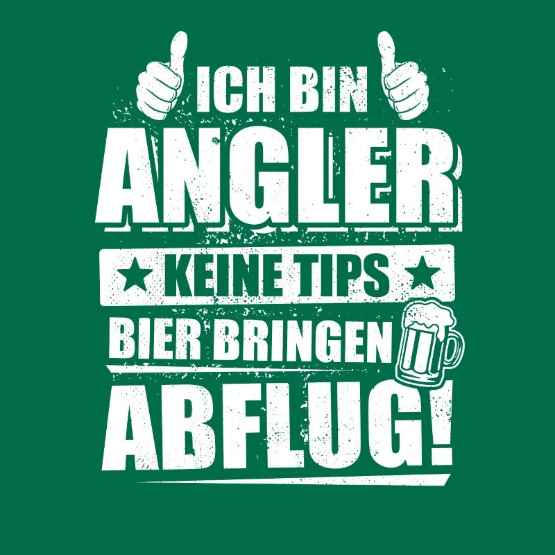 Ich bin Angler - keine Tips - Bier bringen, Abflug