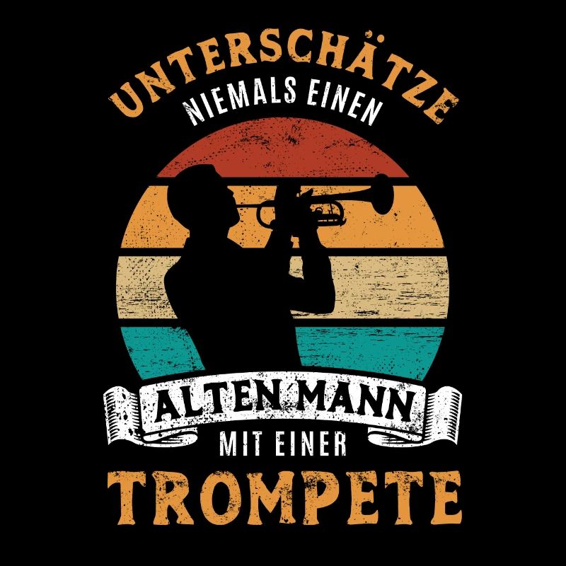 Unterschätze nie einen alten Mann mit Trompete