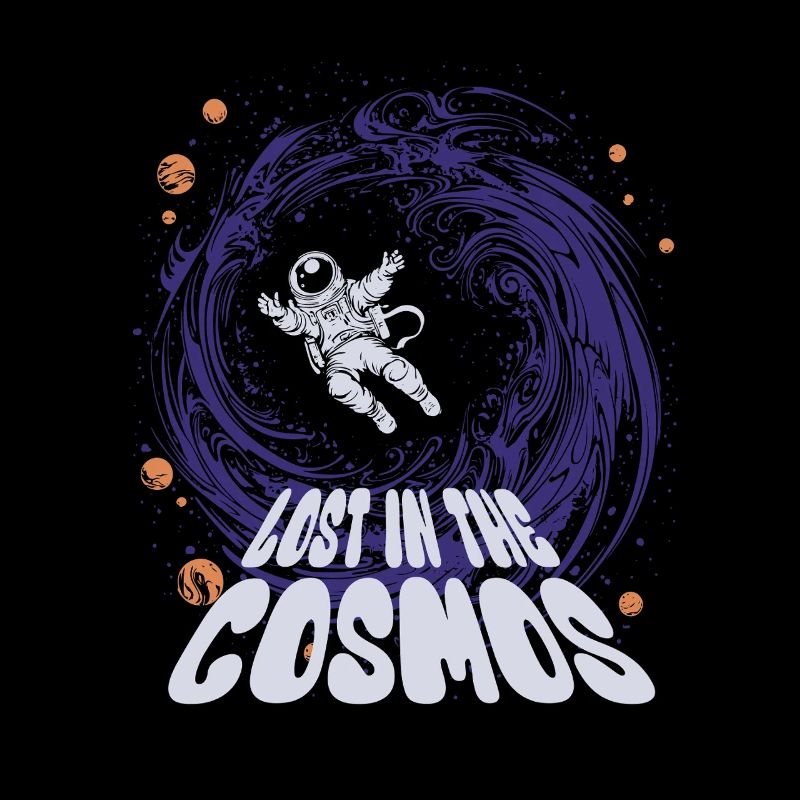Perdu dans le cosmos - Astronaute - Espace