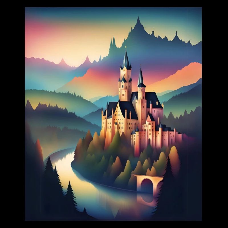 A castle in Romania