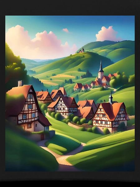 Old town in Austria