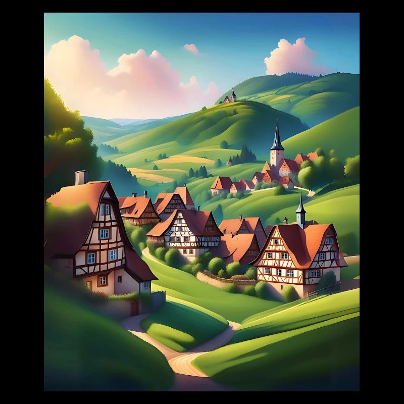 Old town in Austria