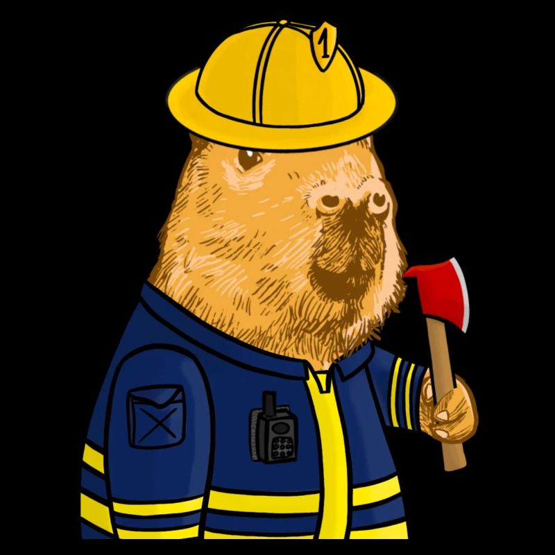 Fireman Capybara