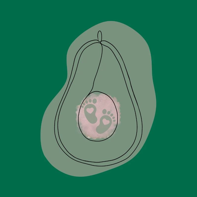Avocado Mädchen