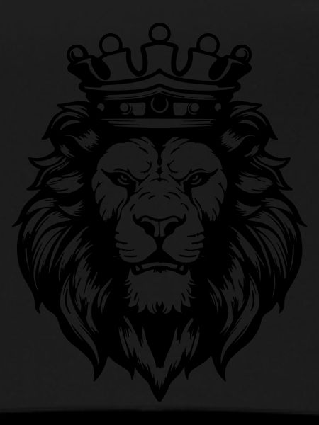 Lion Crown Head King
