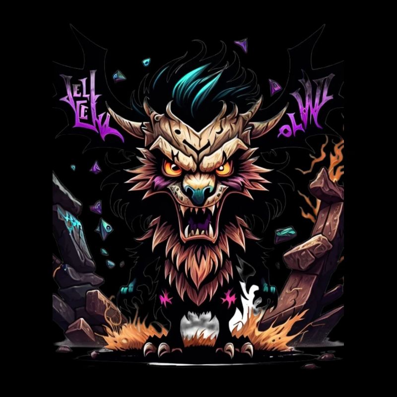 Monstre graffiti