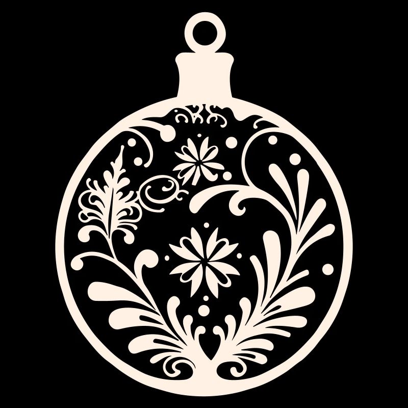 Décoration de boules de Noël