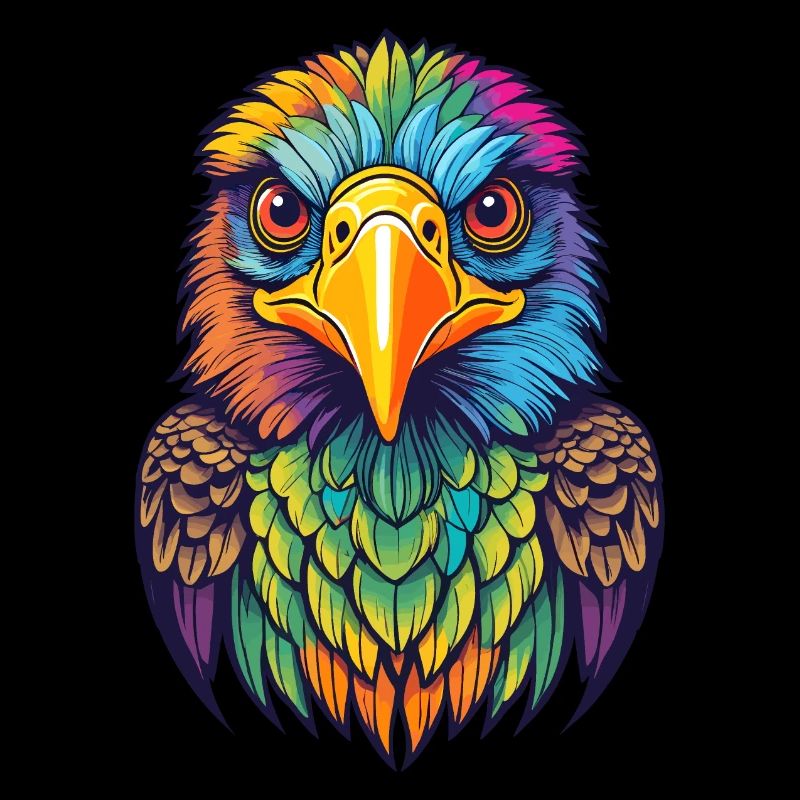Bunter Adler