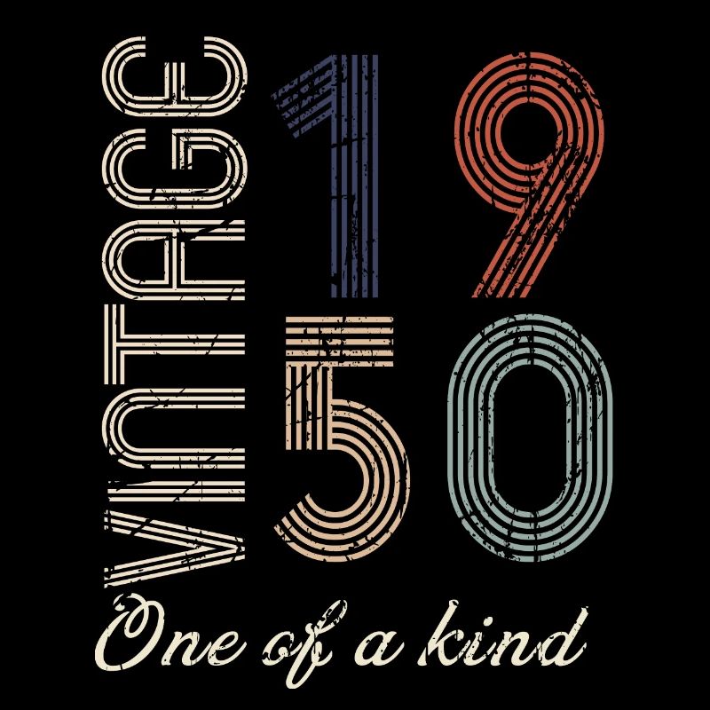 74. Geburtstag 1950 - Vintage Retro Geschenkidee