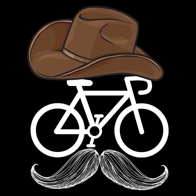 Hipster-Radfahrer