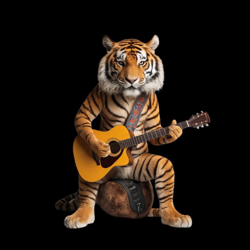 Tiger Gitarre