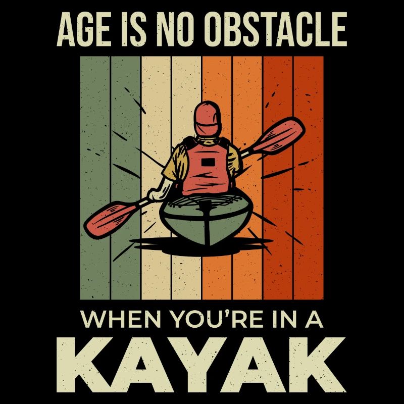 kayaking Gradma Kayak Canoe Kayaker Funny