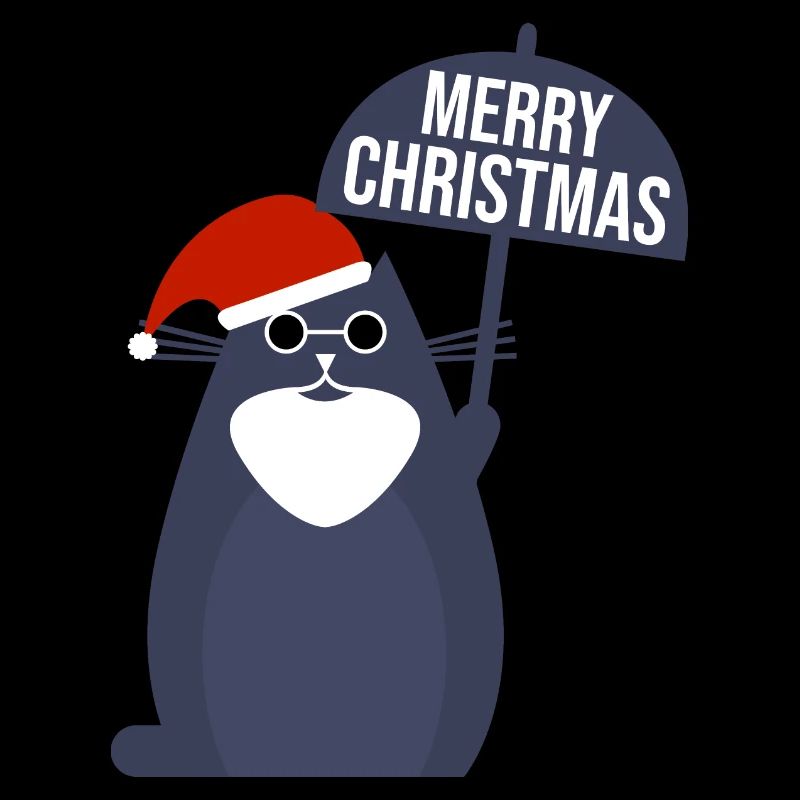 Merry Christmas Cat