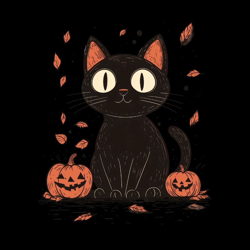 Chat d’Halloween