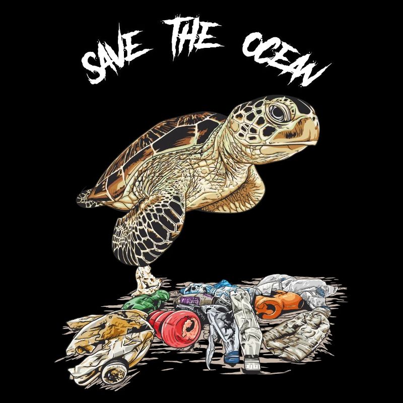 Save the ocean // Pollution