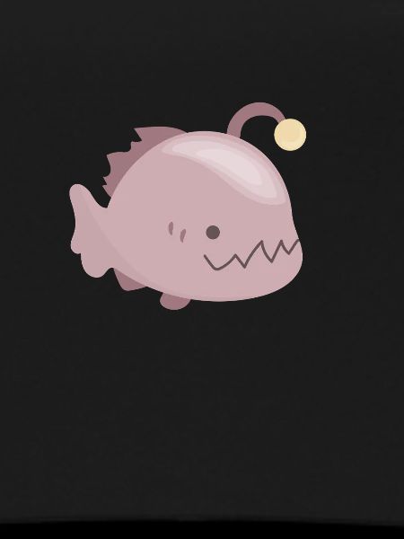 Poisson-grenouille bioluminescent