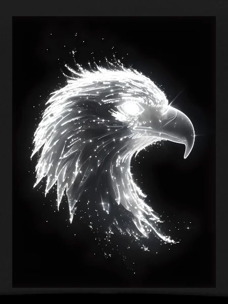 Eagle Neon Glow Gift