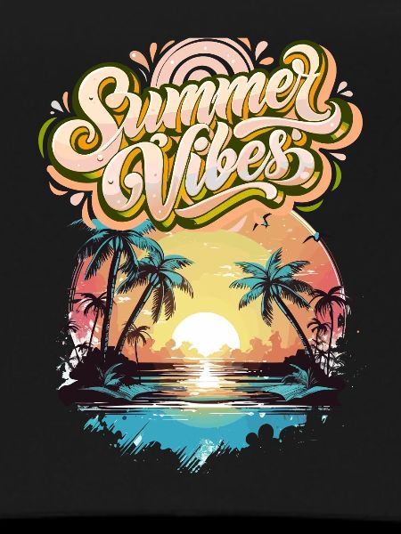 Summer Mood Palm Trees Sunset