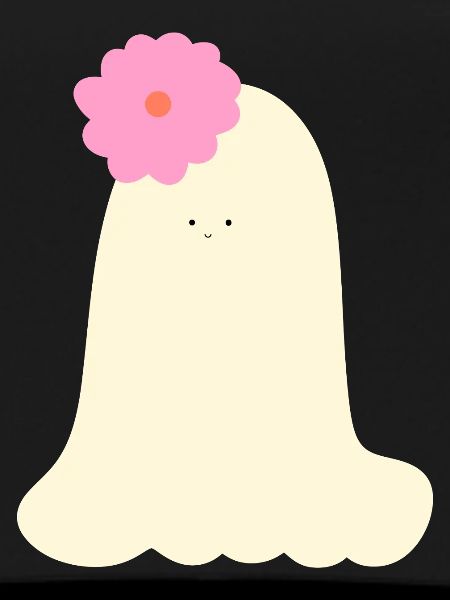 Playful Halloween Ghost