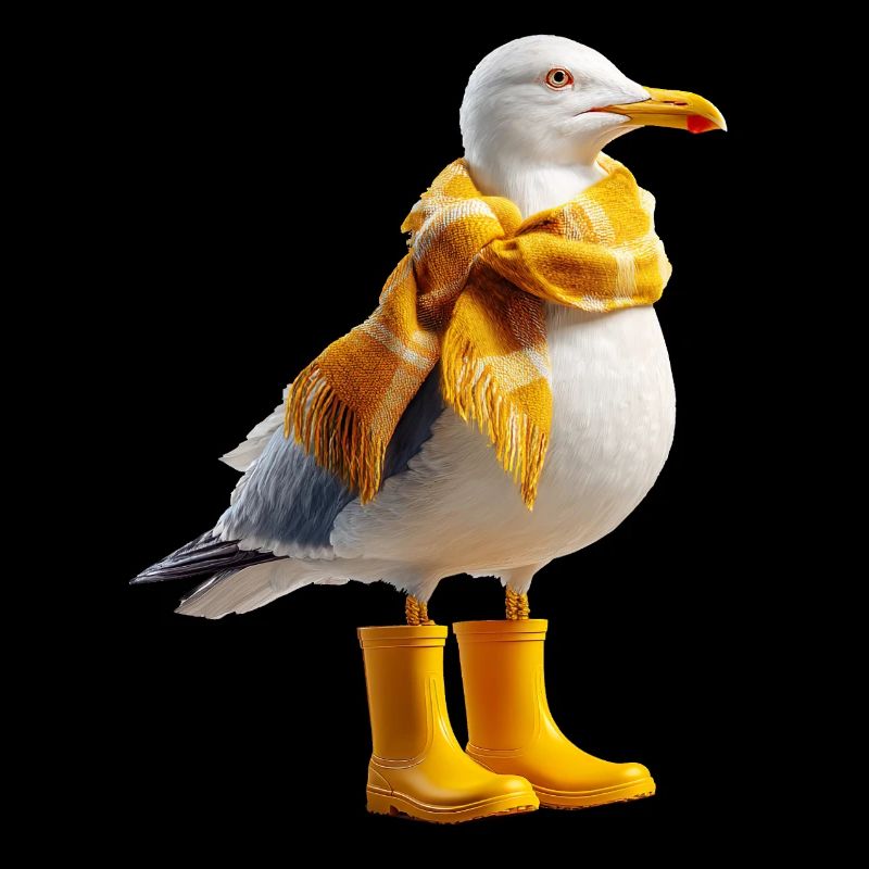 Mouette avec accessoires de pluie