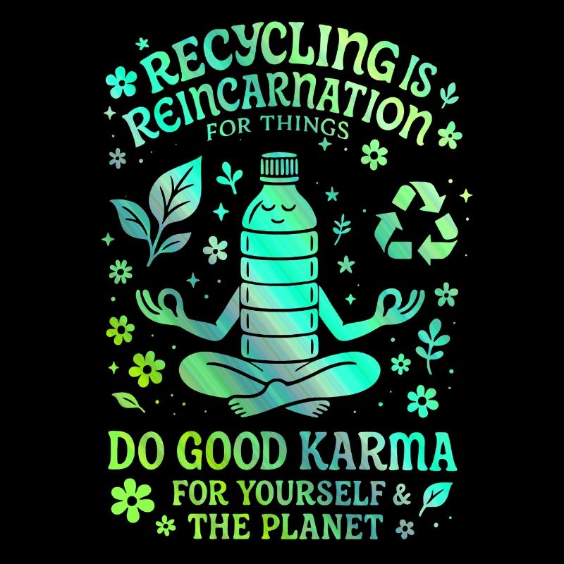 Recycling Is Reincarnation for Things