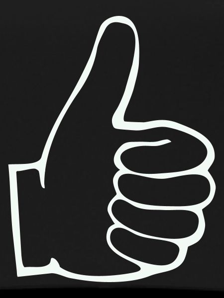 Thumbs Up Outline