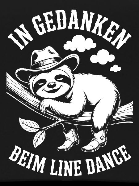 Sloth dreams of line dancing
