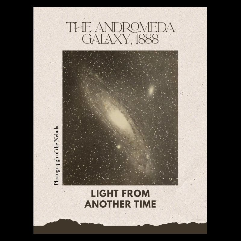 Andromeda Galaxy Vintage 