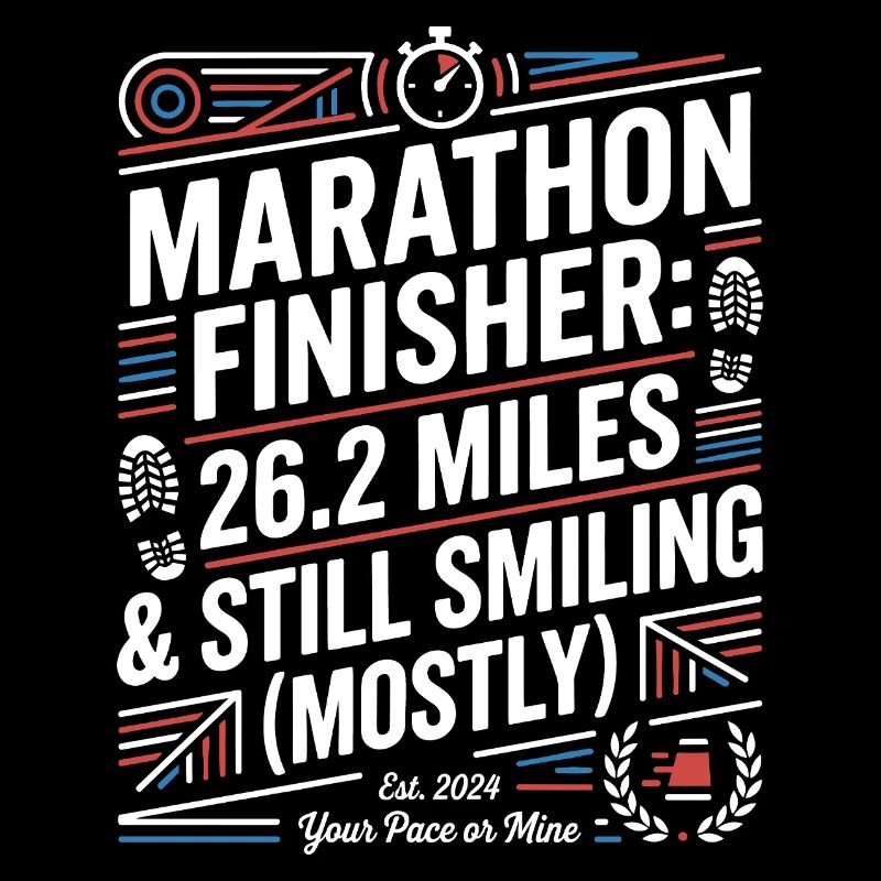 Marathon Finisher: Still Smiling