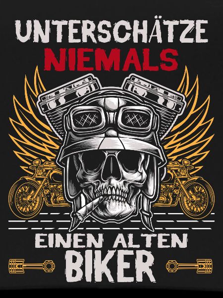 Never underestimate an old biker