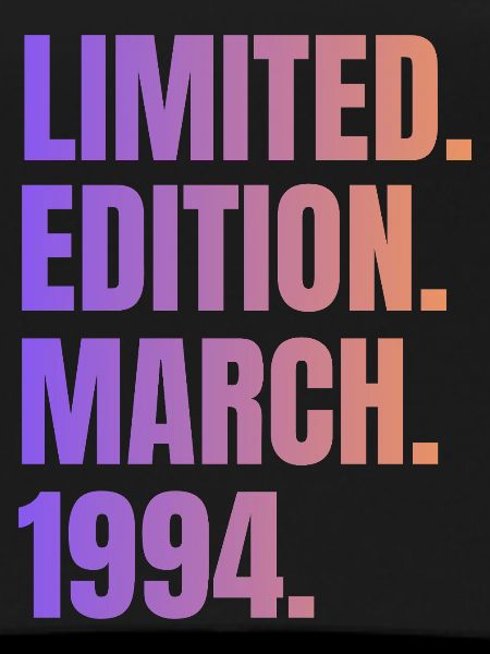 Limited Edition March 1994