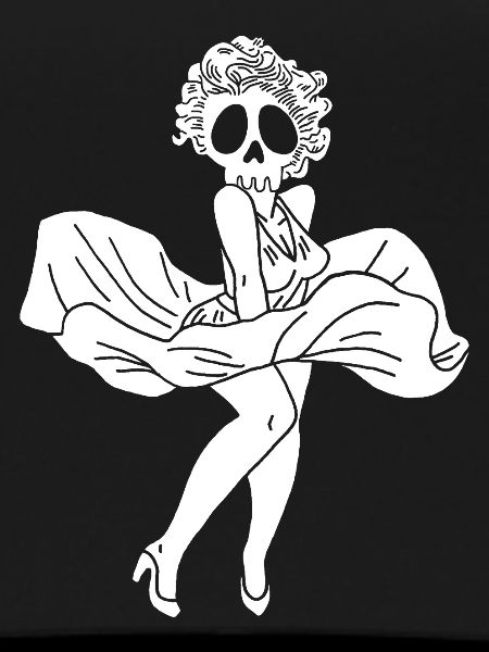 Fantôme de Marylin Monroe