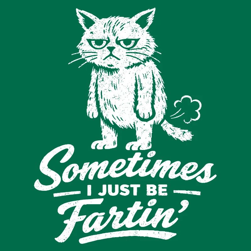 Manchmal bin ich einfach nur eine furzende Katze (