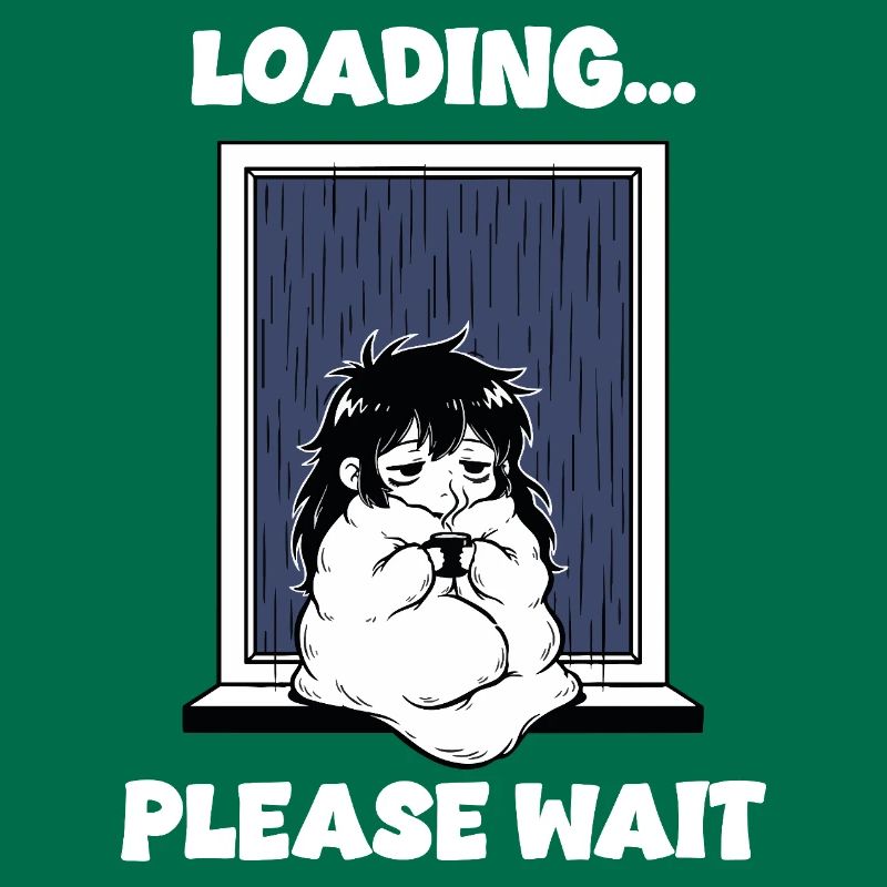 Rain Loading Please Wait Manga Mood