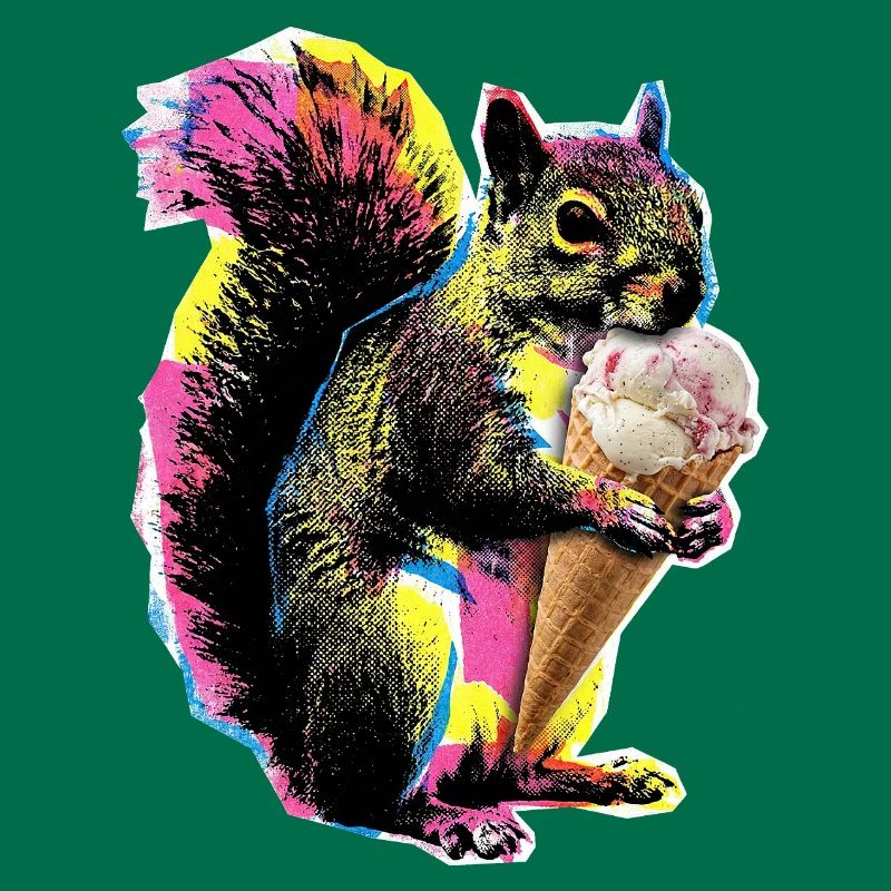 Eichhörnchen Eis