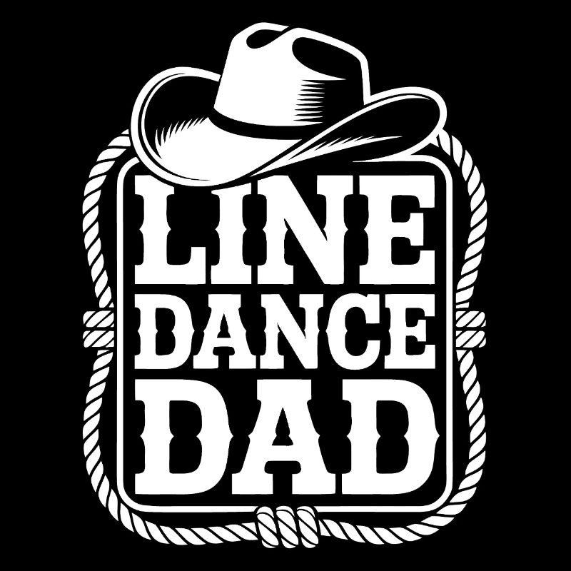 Line Dance Dad Cowboy