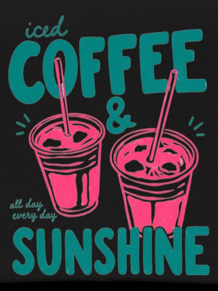 Sunshine Iced Coffee Vibes