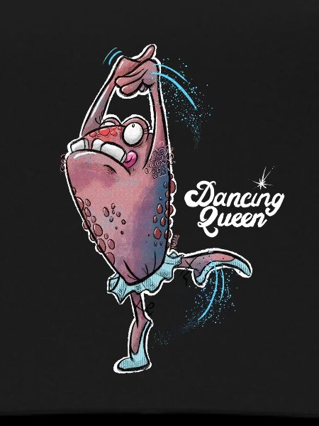 Dancing Queen Monster im Tutu