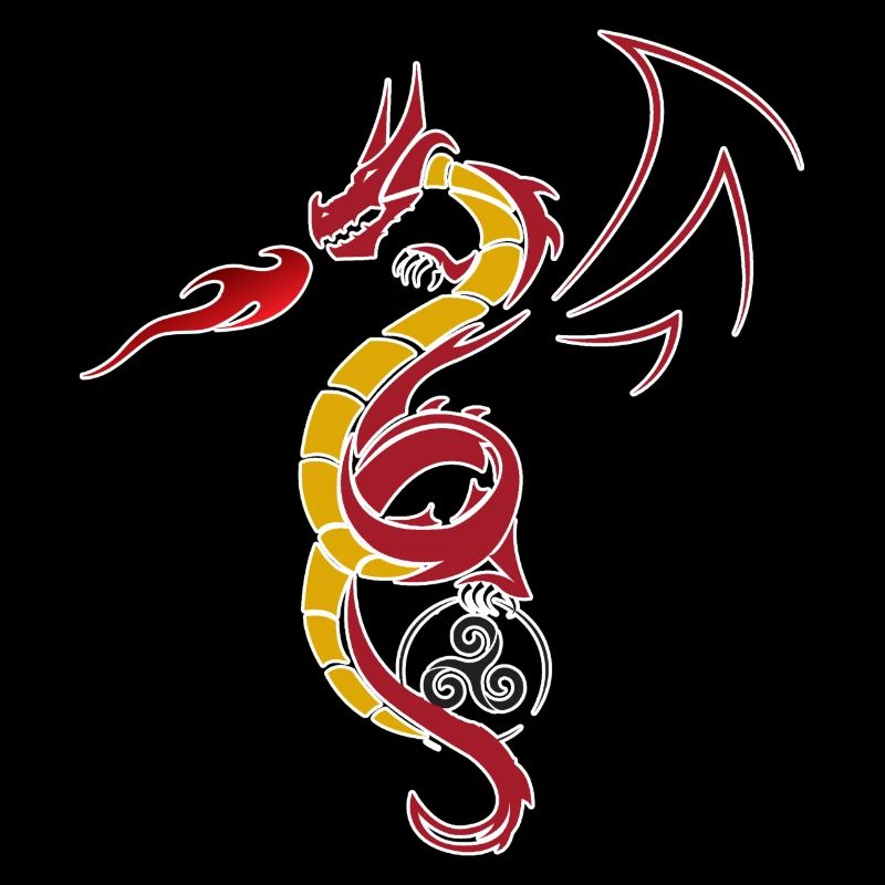 Stammes-Drache