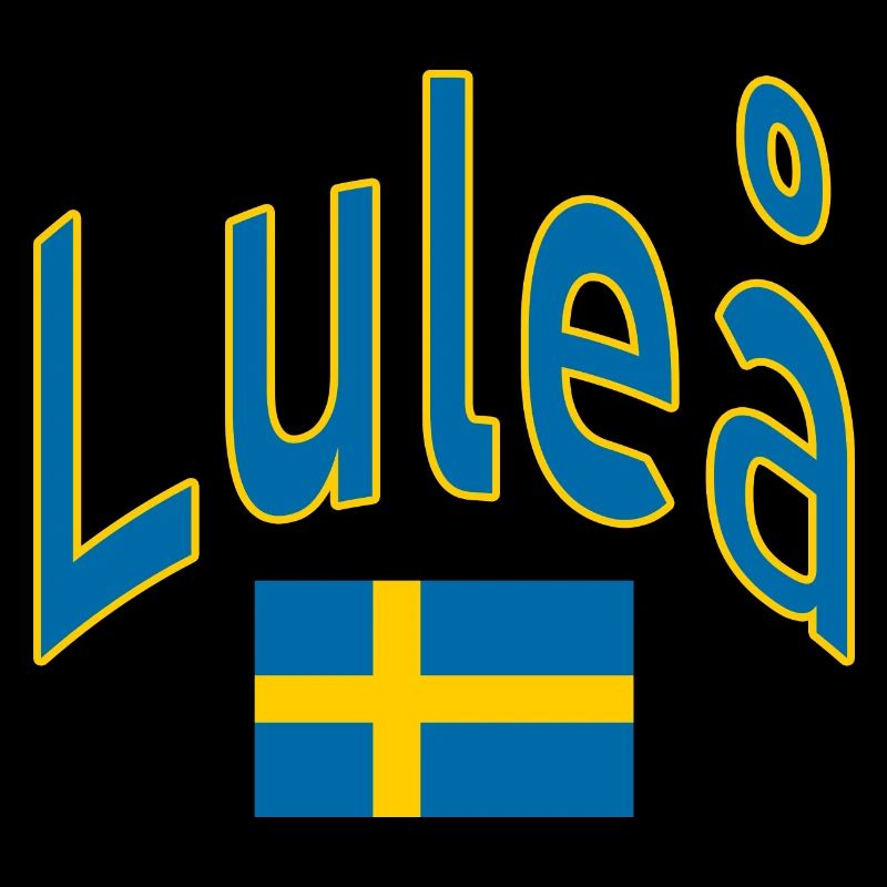 Luleå drapeau suédois