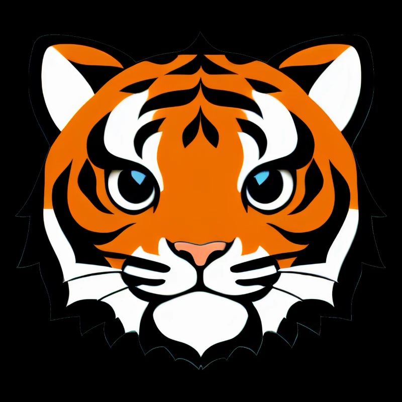 Comic Tiger Mignon Drôle Cool Dessin animé 15