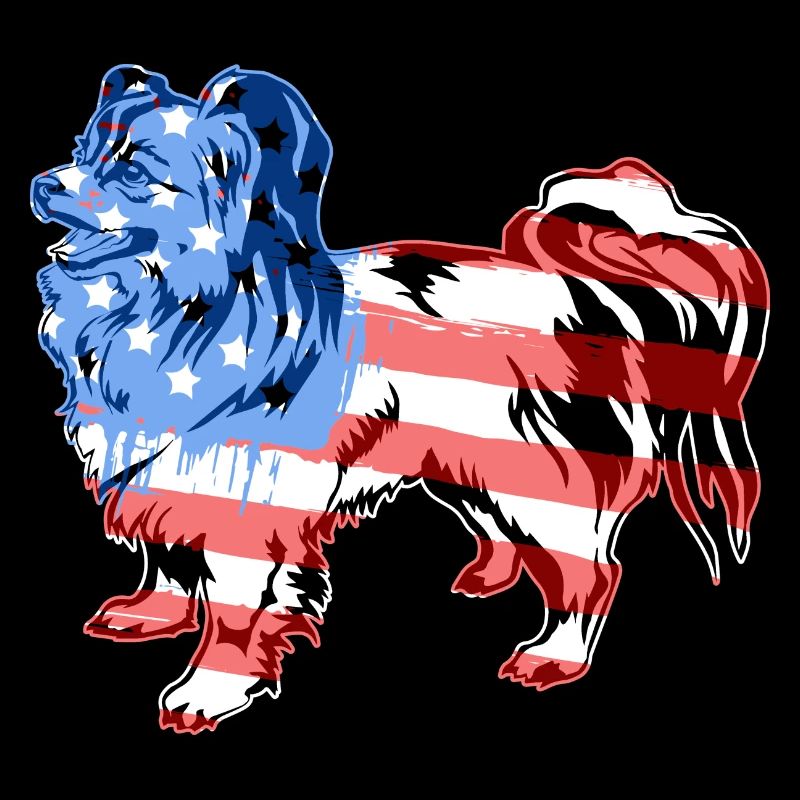 Papillon Papillon Flag