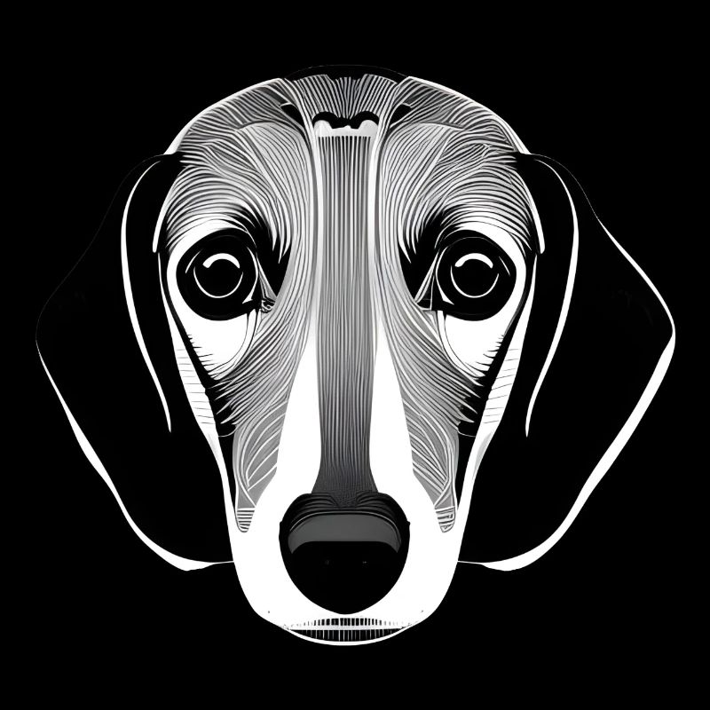 Portrait de teckel