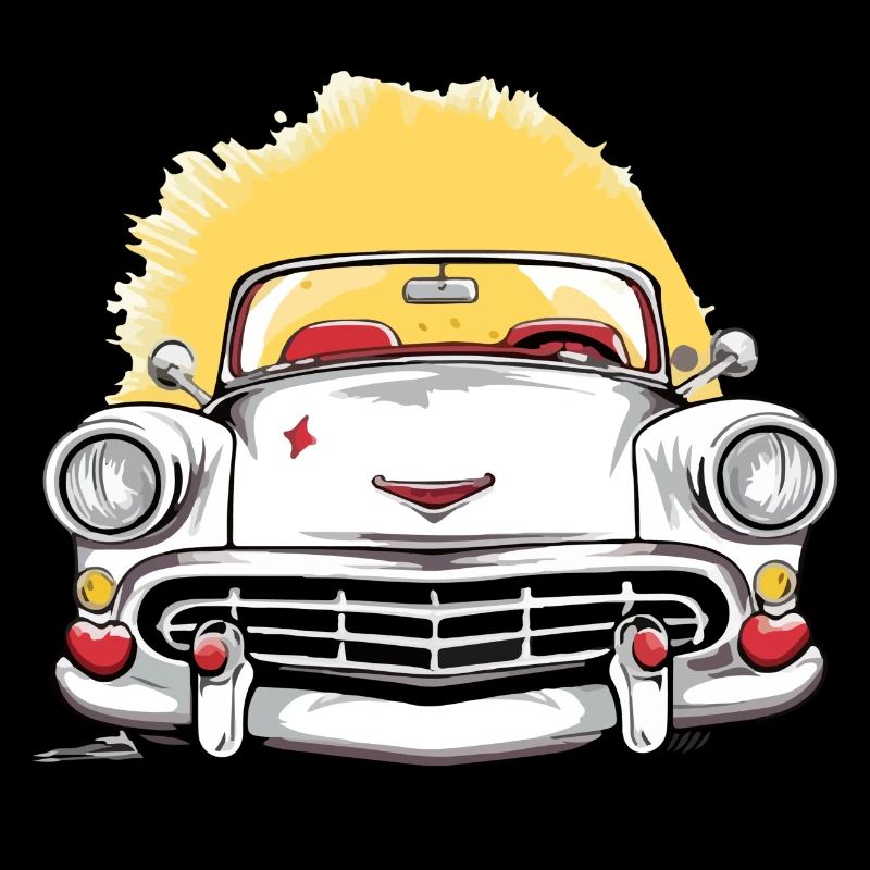White convertible