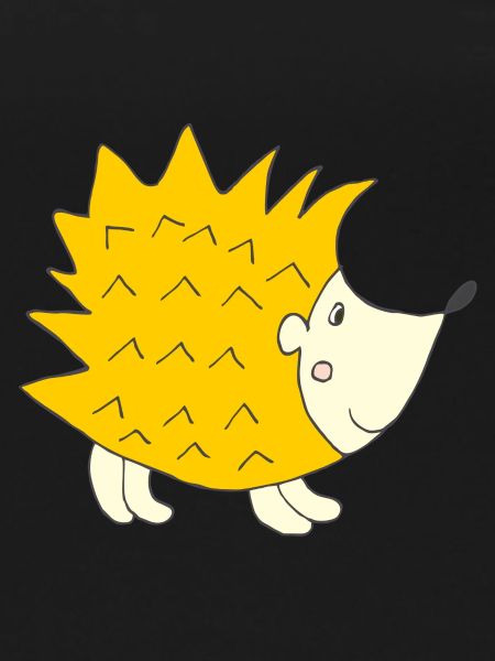 Hérisson jaune