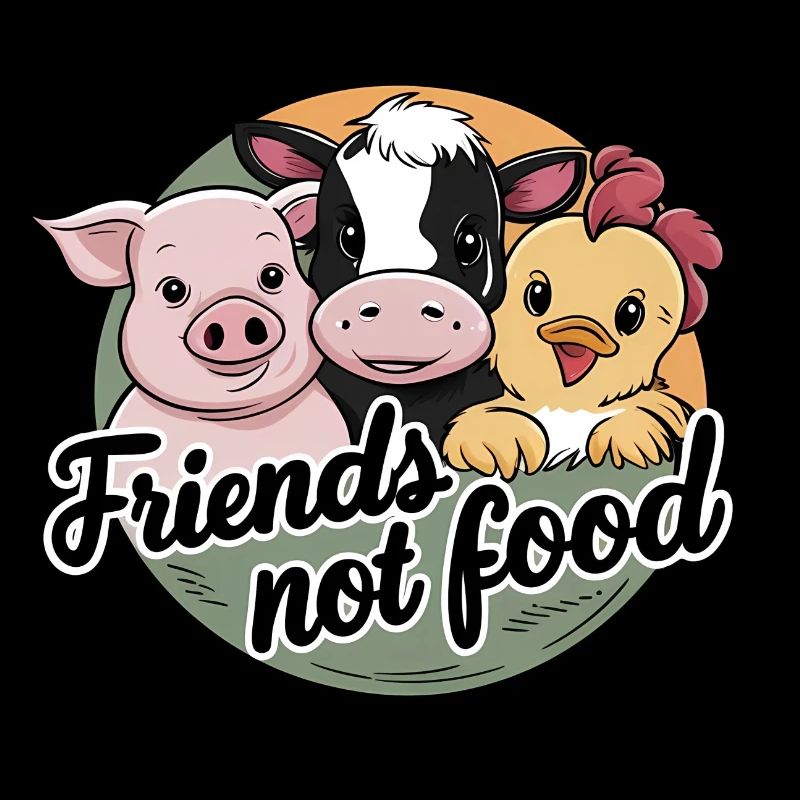 Les amis ne mangent pas végétarien