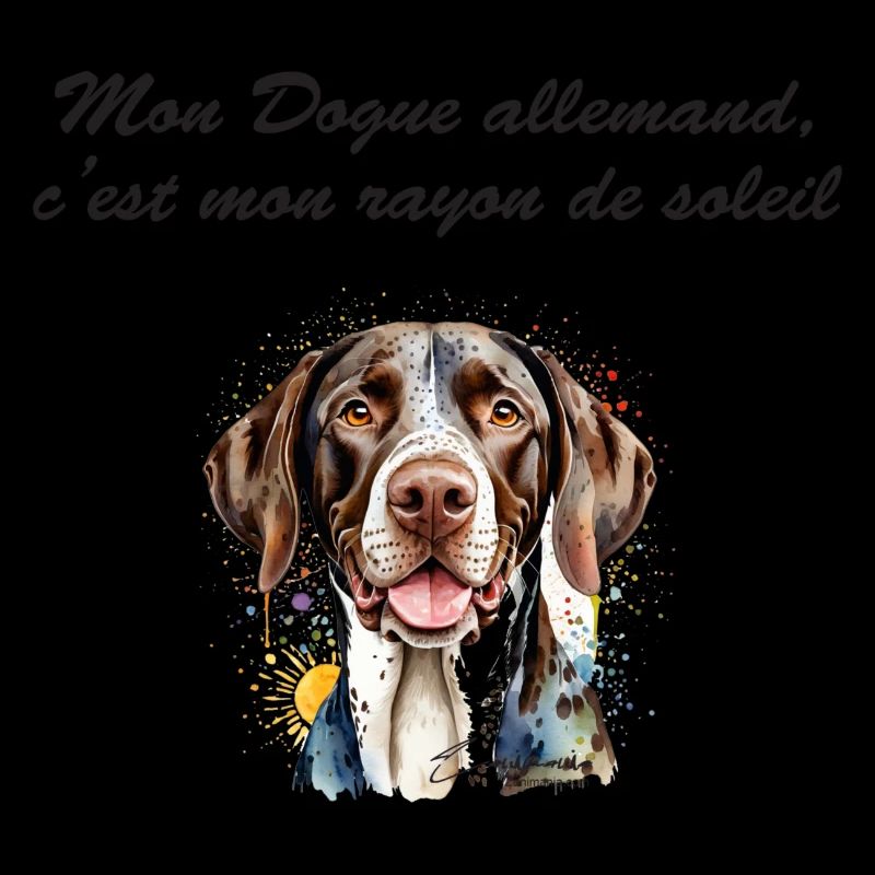 Dogue allemand rayon de soleil