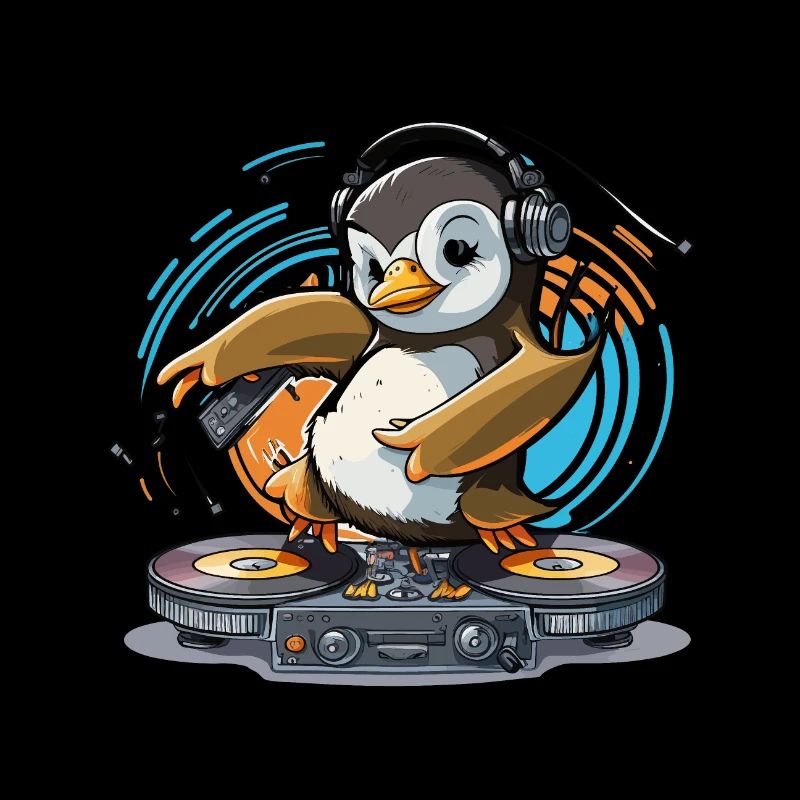 Funky Pinguin DJ