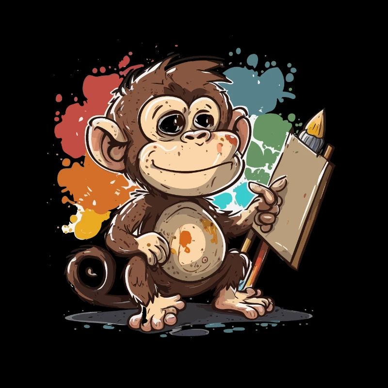 Monkey Artist